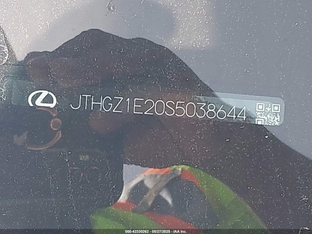 JTHGZ1E20S5038644 Lexus 2gr-fks