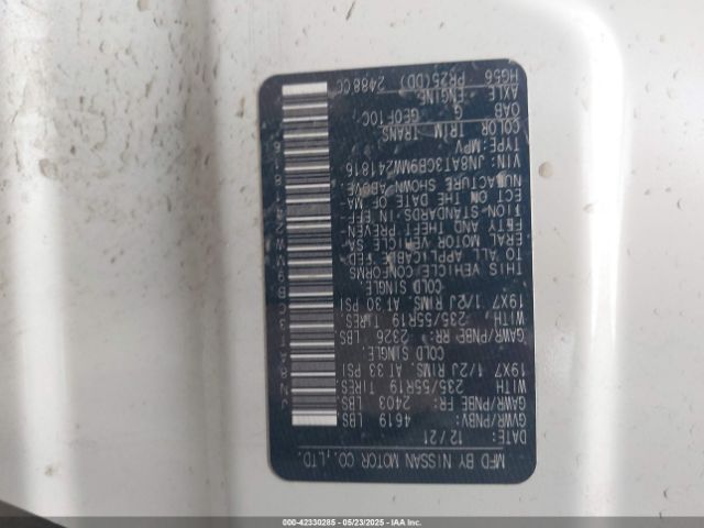 2021 NISSAN ROGUE JN8AT3CB9MW241816 Photo 8