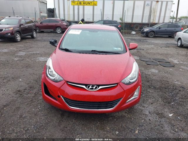KMHDH4AE6FU420161 Hyundai ELANTRA SE