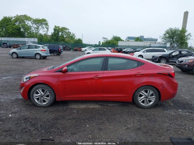 KMHDH4AE6FU420161 Hyundai ELANTRA SE