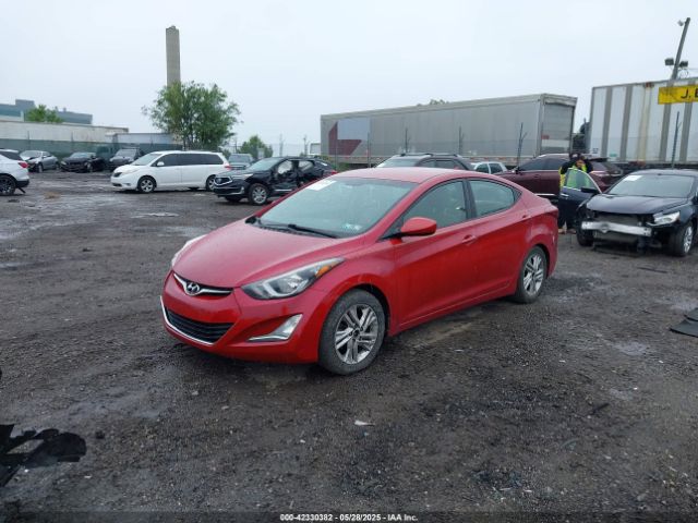 KMHDH4AE6FU420161 Hyundai ELANTRA SE