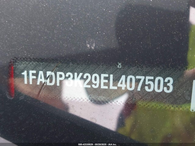 1FADP3K29EL407503 Ford 2014