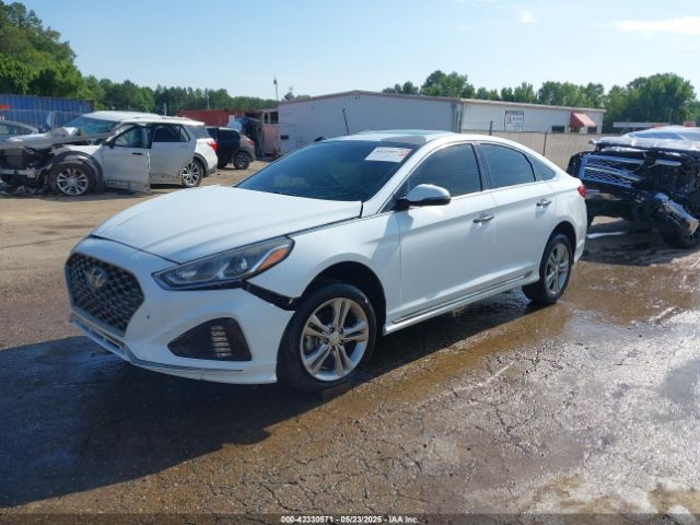 2018 HYUNDAI SONATA 5NPE34AF5JH720115 Photo 1