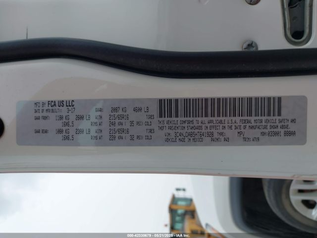 2017 JEEP NEW COMPASS 3C4NJDAB5HT641928 Photo 8