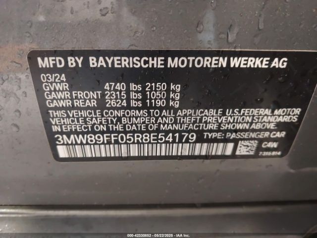 3MW89FF05R8E54179 BMW 3 Series 330i Xdrive
