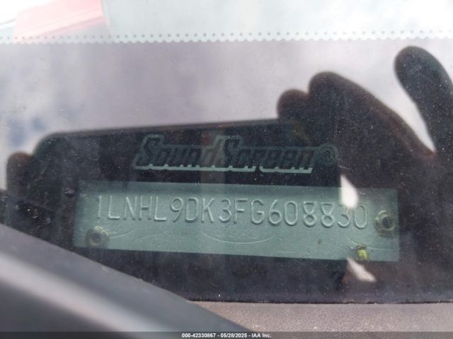 1LNHL9DK3FG608830 Lincoln MKS