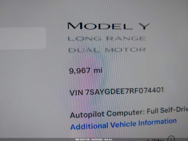 Tesla 2024 2024 7SAYGDEE7RF074401 Image 16