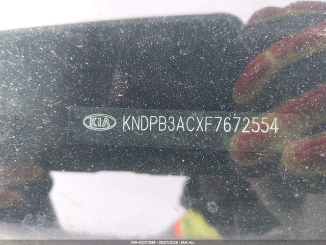 KNDPB3ACXF7672554 KIA Sportage Lx