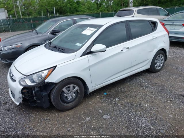 KMHCT5AEXEU196682 Hyundai ACCENT GS