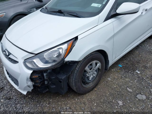KMHCT5AEXEU196682 Hyundai ACCENT GS