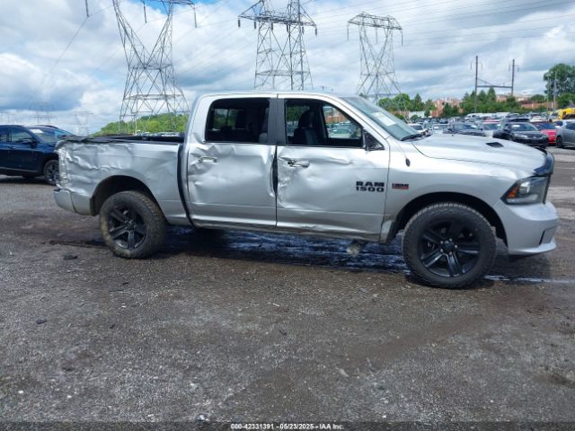 1C6RR7MT9HS617785 RAM 1500 Night  4x4 5'7 Box