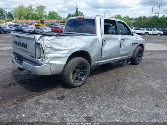 1C6RR7MT9HS617785 RAM 1500 Night  4x4 5'7 Box