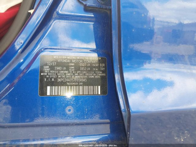 3KPC24A35JE014945 Hyundai ACCENT SE