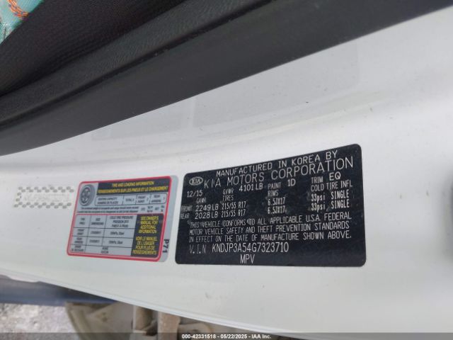 KNDJP3A54G7323710 KIA SOUL +