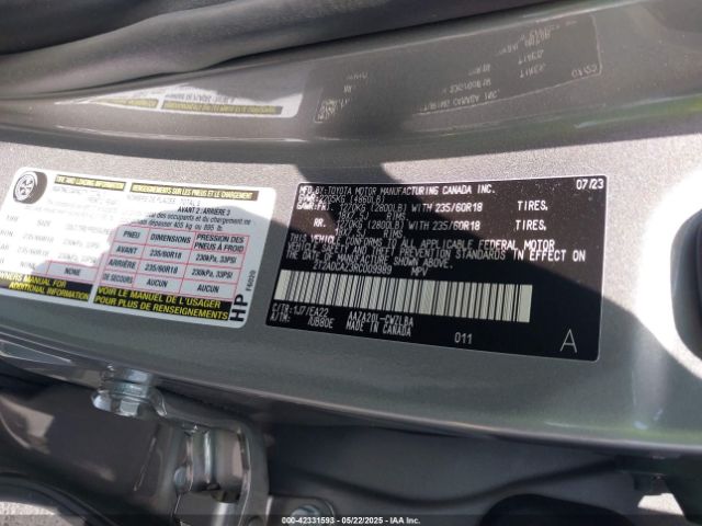 2024 LEXUS NX 250 2T2ADCAZ3RC009989 Photo 8