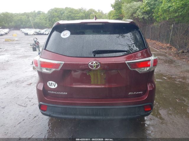 5TDJKRFH8GS277292 Toyota Highlander Xle V6
