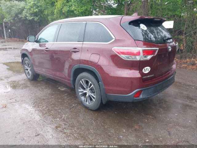5TDJKRFH8GS277292 Toyota Highlander Xle V6