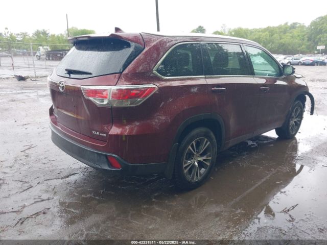 5TDJKRFH8GS277292 Toyota Highlander Xle V6