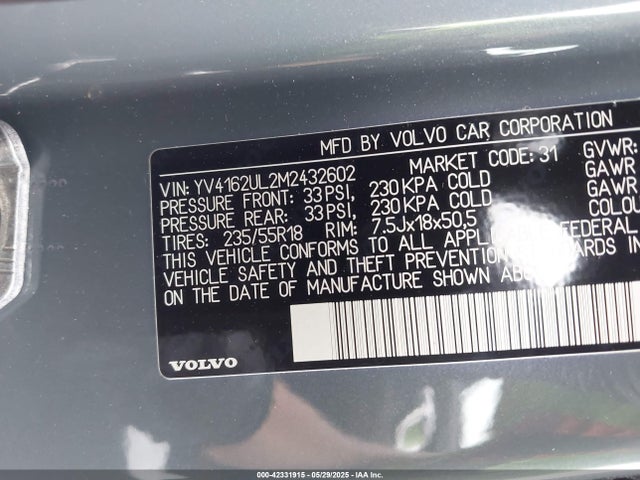 Volvo b4204t (mp) 2021 YV4162UL2M2432602 Image 9