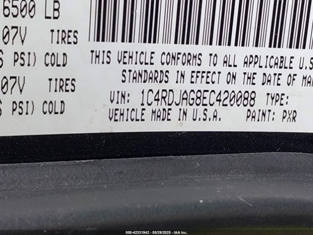 2014 DODGE DURANGO 1C4RDJAG8EC420088 Photo 8