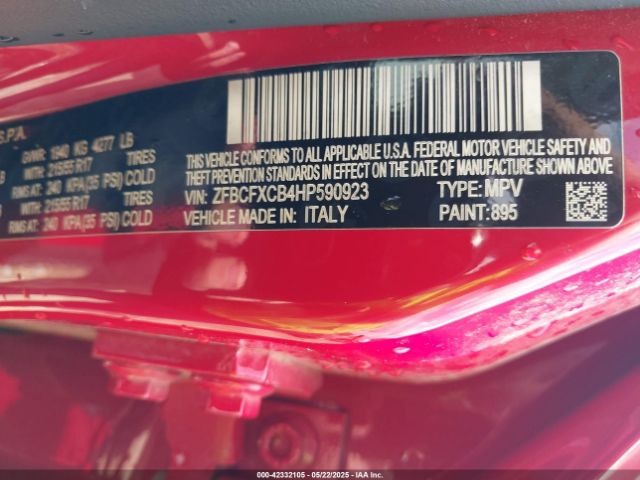 2017 FIAT 500X ZFBCFXCB4HP590923 Photo 8