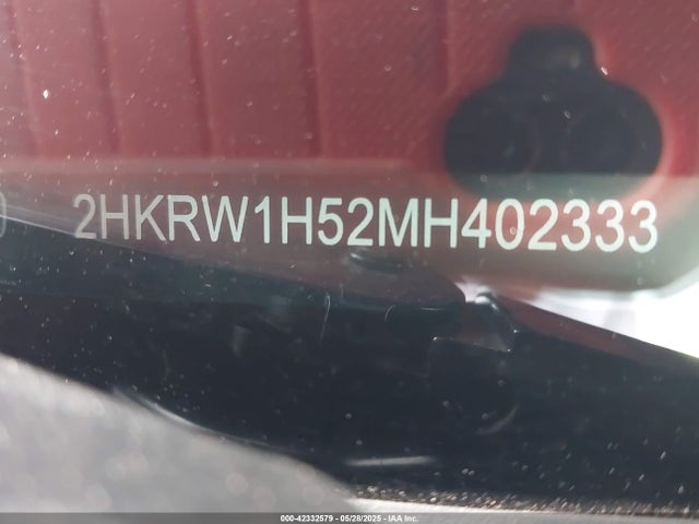 2HKRW1H52MH402333 Honda l15be