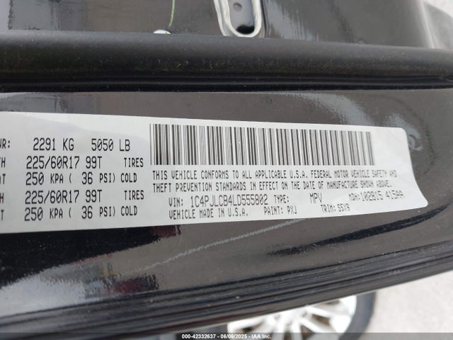 Jeep 2020 2020 1C4PJLCB4LD555802 Image 9