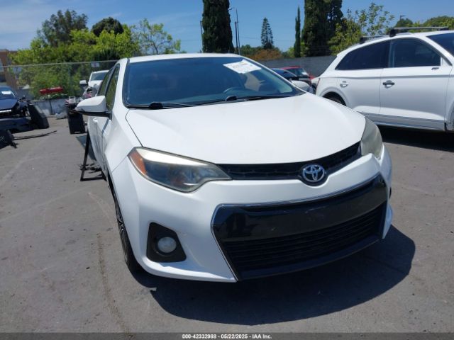 5YFBURHE5GP378218 Toyota Corolla S Plus
