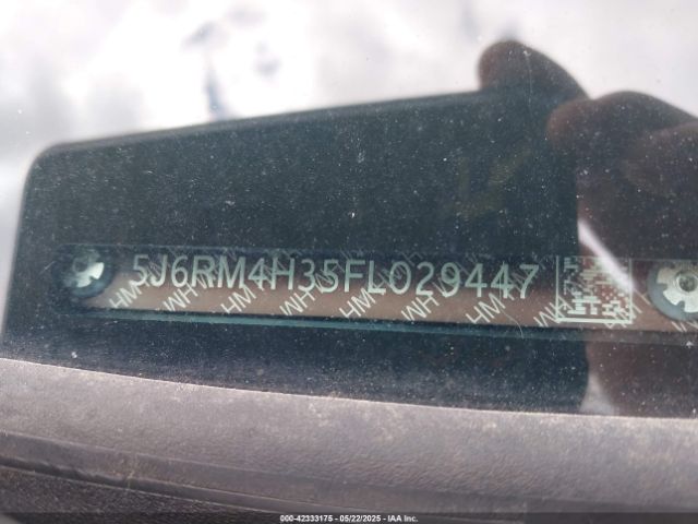 5J6RM4H35FL029447 Honda CR-V LX