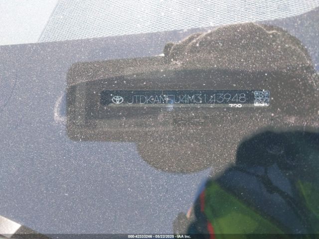 2021 TOYOTA PRIUS JTDKAMFU4M3143948 Photo 8