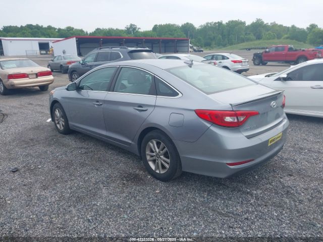 5NPE24AF8GH334395 Hyundai SONATA SE