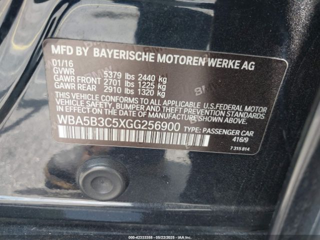 WBA5B3C5XGG256900 BMW 535i Xdrive