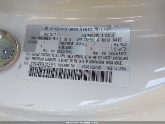 JC1NFAEK9J0137571 Fiat a4