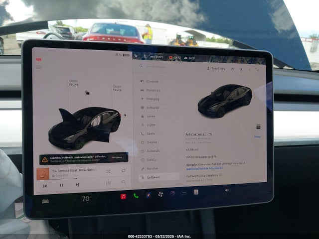 Tesla 2022 2022 5YJ3E1EB4NF120875 Image 7