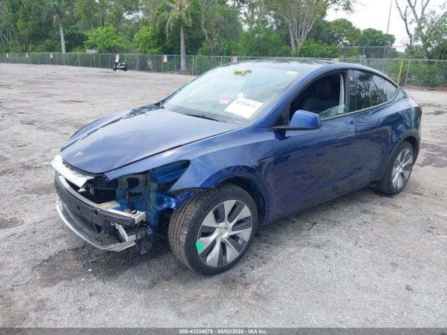 2022 TESLA MODEL Y 7SAYGAEE3NF394274 Photo 1