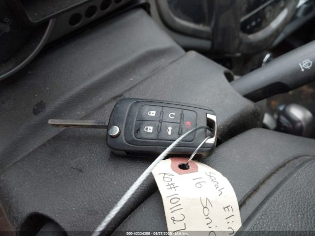 1G1JE5SB5G4139926 Chevrolet Sonic Ltz Auto