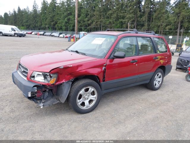 2003 SUBARU FORESTER JF1SG63683H706023 Photo 1
