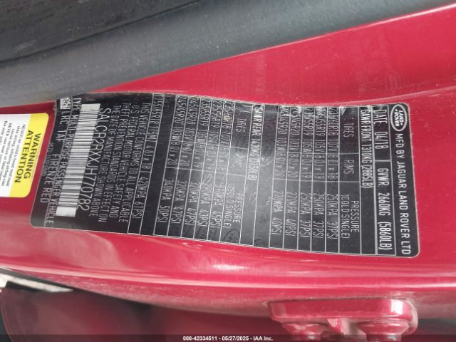 2018 LAND ROVER DISCOVERY SPORT SALCR2RXXJH770782 Photo 8