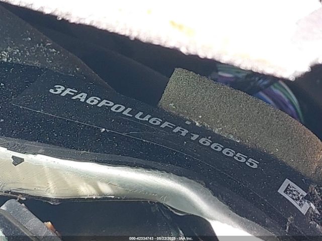 3FA6P0LU6FR166655 Ford Fusion Hybrid Se
