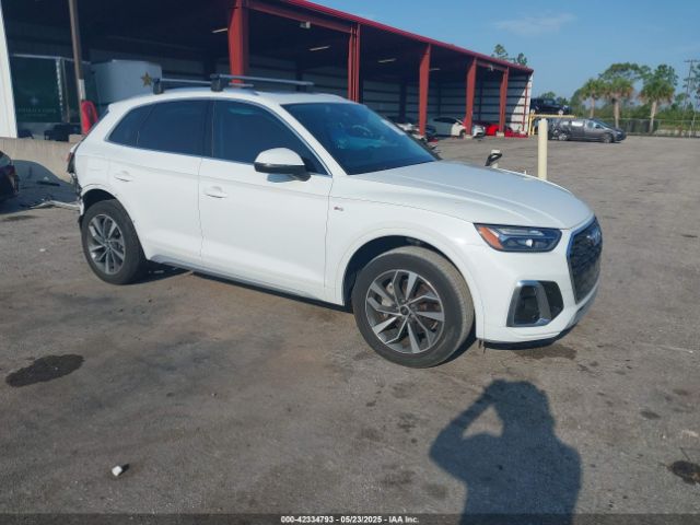 Auction sale of the 2022 Audi Q5 Premium 45 Tfsi S Line Quattro S Tronic, vin: WA1GAAFY1N2021248, lot number: 42334793
