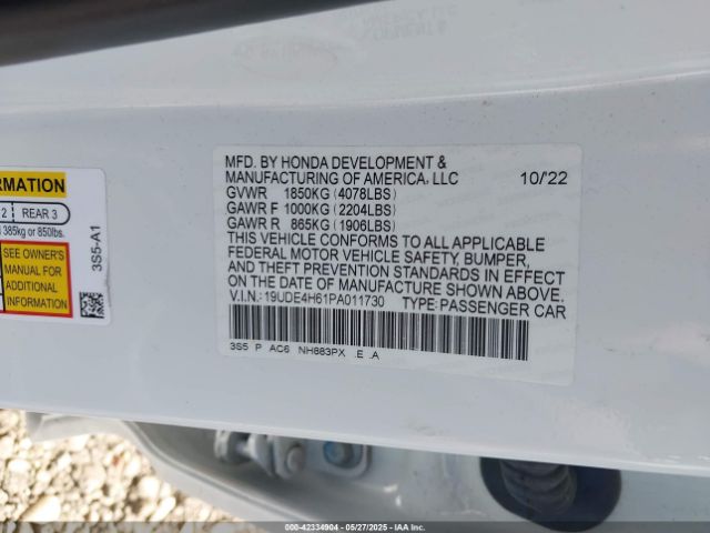 2023 ACURA INTEGRA 19UDE4H61PA011730 Photo 8