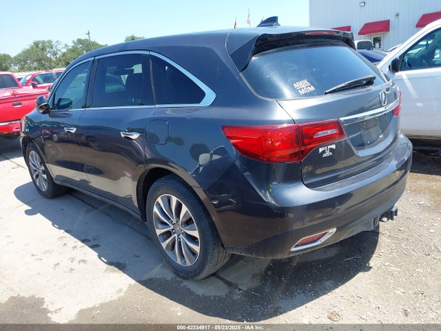 Aukcja sprzedaży 2016 Acura Mdx Technology   Acurawatch Plus Packages/technology Package, vin: 5FRYD4H48GB008606, numer aukcji: 42334917