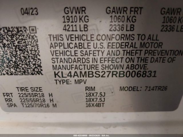 2024 BUICK ENCORE GX KL4AMBS27RB006831 Photo 8