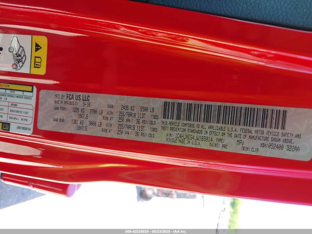1C4HJXEG4JW165014 Jeep 2018