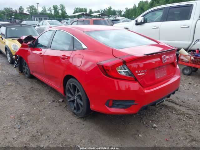 2020 HONDA CIVIC 2HGFC2F8XLH599307 Photo 2