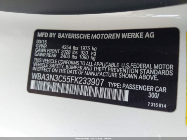 2015 BMW 428I WBA3N3C55FK233907 Photo 8