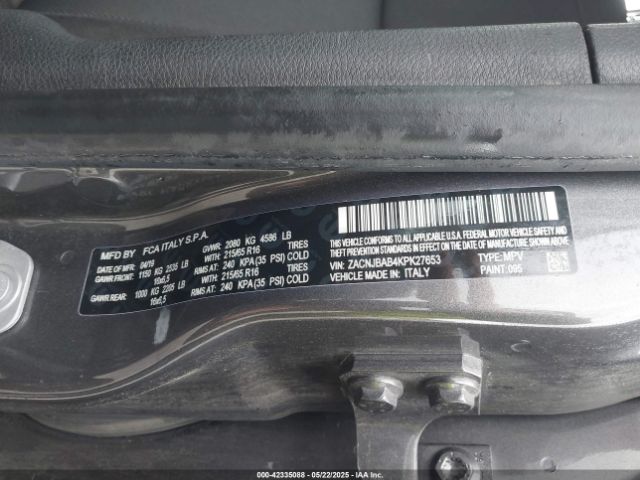 2019 JEEP RENEGADE ZACNJBAB4KPK27653 Photo 8
