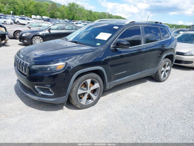1C4PJLDNXKD128289 Jeep Cherokee Limited Fwd