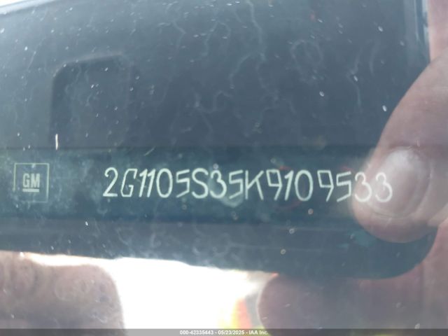 2G1105S35K9109533 Chevrolet lfx - spark ignited direct injection, vvt, e85 max, alum
