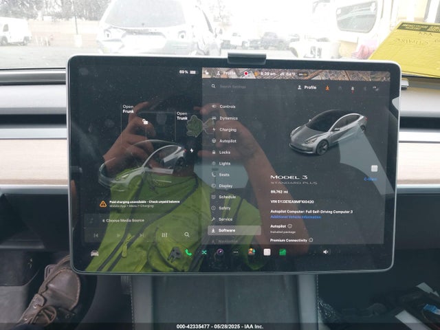 5YJ3E1EA9MF100420 Tesla MODEL 3